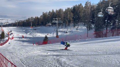 Sarıkamış’ta ’Uluslararası FIS Sarıkamış CUP’ heyecanı sürüyor