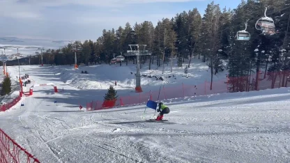 Sarıkamış’ta ’Uluslararası FIS Sarıkamış CUP’ heyecanı sürüyor