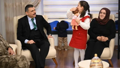 Şehidin ailesine vefa ziyareti