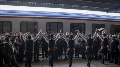 Turistik Doğu Ekspresi Erzurum'da coşkuyla karşılandı