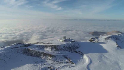 Türkiye’nin en soğuk yeri -6.6 Erzurum Palandöken oldu