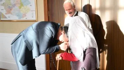 Umre ziyareti sonrası Vali Çiftçi’ye ziyaret