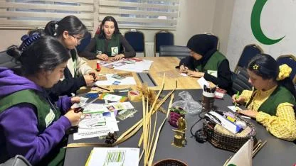 Yeşilay’dan, özel kolaj atölyesi etkinliği