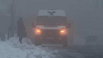 Yoğun sis hayatı olumsuz yönde etkiledi
