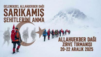Yüzlerce dağcı Allahuekber Dağı’nda buluşacak
