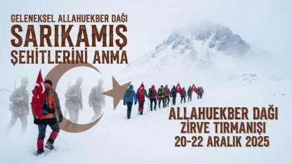 Yüzlerce dağcı Allahuekber Dağı’nda buluşacak