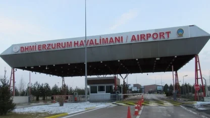 Erzurum Havalimanı 1,1 milyonu aşkın yolcuya hizmet verildi