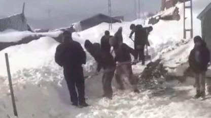 Alp: Sarıkamış'ın Balıklı köyünde kar esareti var