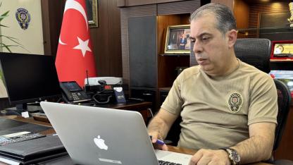 Ardahan İl Emniyet Müdürü Tüzün, AA'nın "Yılın Kareleri" oylamasına katıldı