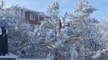 Aşkale’de dondurucu soğuklar hayatı felç etti