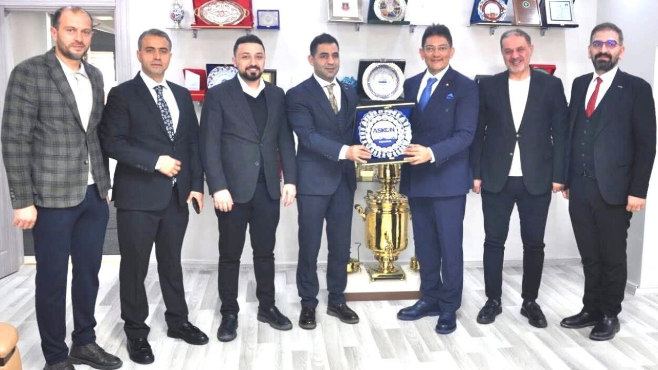 ASKON’dan ETSO ve ETB’de ’Ekonomik işbirliği’ zirvesi