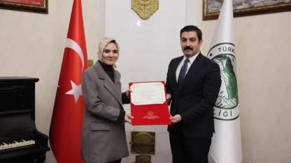 Bakan Göktaş’tan Kaymakam Akköz’e teşekkür belgesi