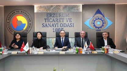 Çin Büyükelçisi JIANG Xuebin ETSO’da
