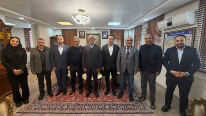 DAGC yönetimi İran Başkonsolosluğunu ziyaret etti