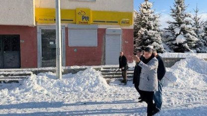Dedeli Belediyesi kar temizleme çalışmalarını tamamladı