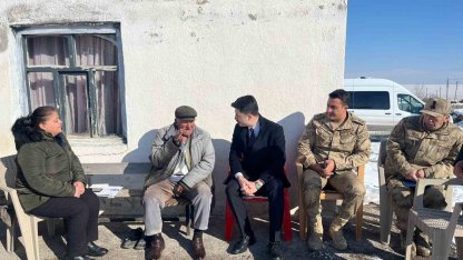 Digor Kaymakamı Kahraman, Çatak köyünde