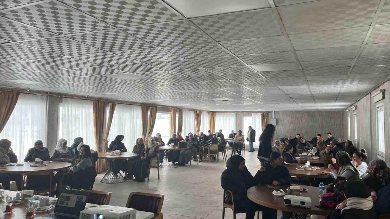 Diyadin’de bağımlılıkla mücadele semineri gerçekleştirildi