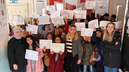 Diyadin’de karne sevinci