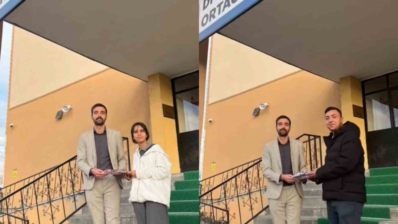 Diyadin’de örnek davranış ödülle taçlandırıldı