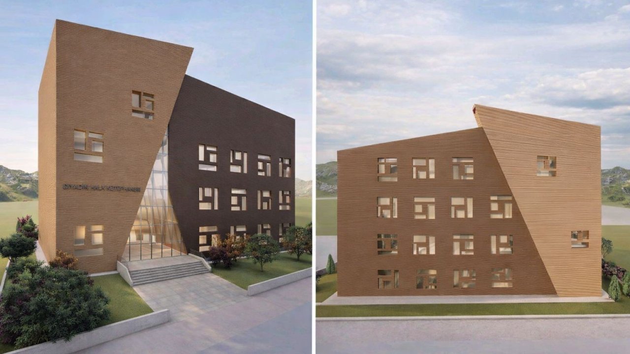 Diyadin’e modern kütüphane kazandırılıyor