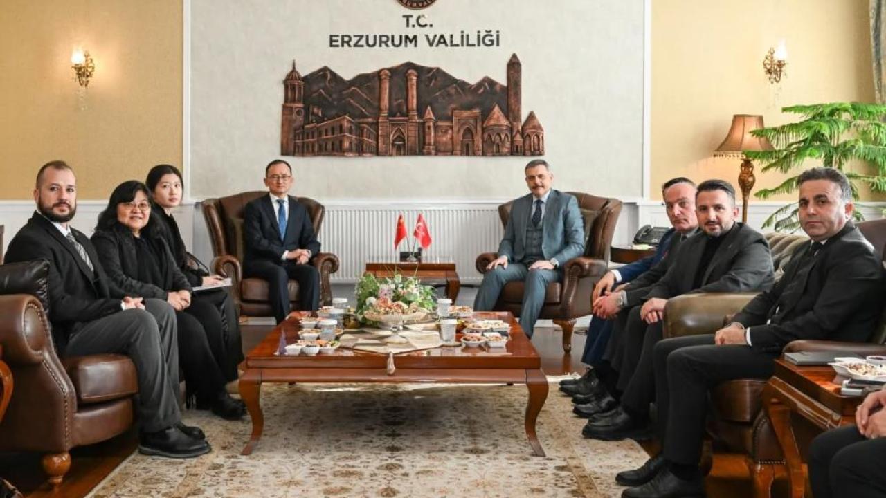 Erzurum’a Çin’den kardeş şehir