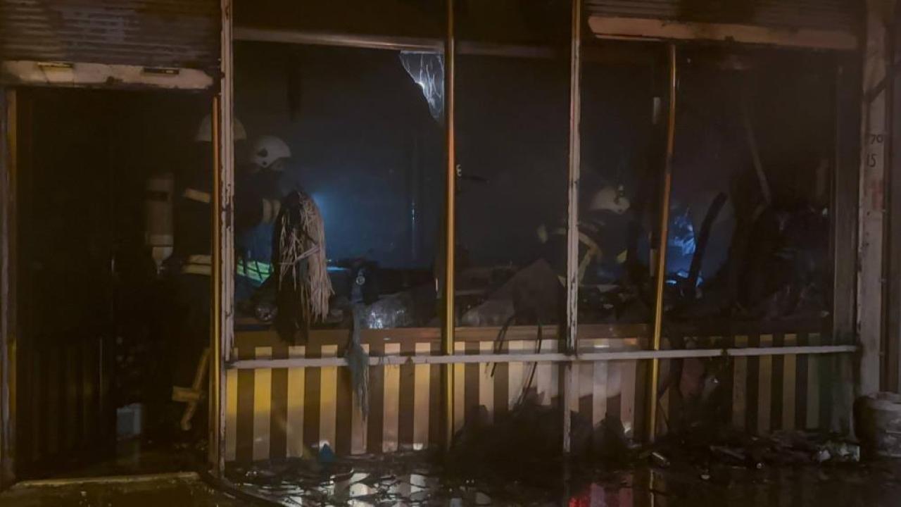 Gece yarısı yangın paniği