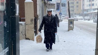 Geçmişin sert kışları Kars’ta yeniden yaşanıyor