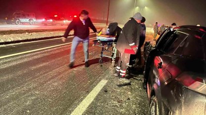 Iğdır’da trafik kazası: 1 yaralı
