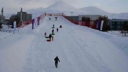 Kampüste kış keyfi başlıyor