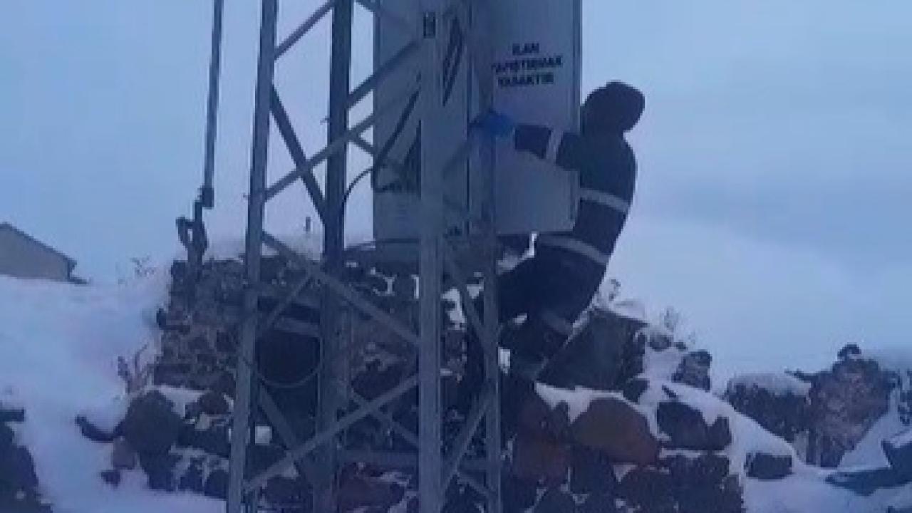 Aras EDAŞ'tan Kars’ın soğuğunda enerji mesaisi