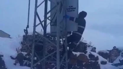 Aras EDAŞ'tan Kars’ın soğuğunda enerji mesaisi