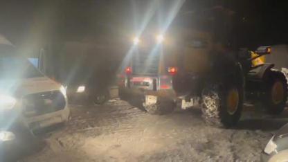 Kars’ta ekipler 1 yaşındaki bebek için zamanla yarıştı