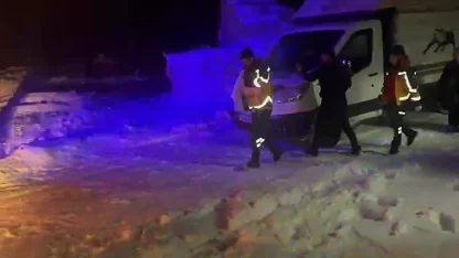 Kars’ta 1 yaşındaki bebek için ekipler seferber oldu