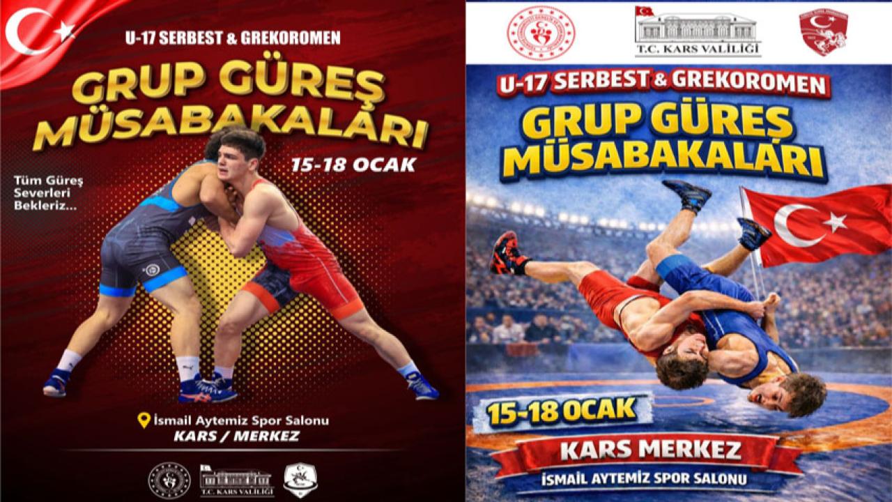 Kars'ta Güreş Şöleni Yaşanacak: 400 Sporcu Mindere Çıkıyor