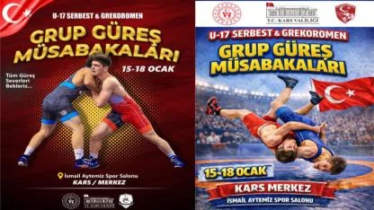 Kars'ta Güreş Şöleni Yaşanacak: 400 Sporcu Mindere Çıkıyor