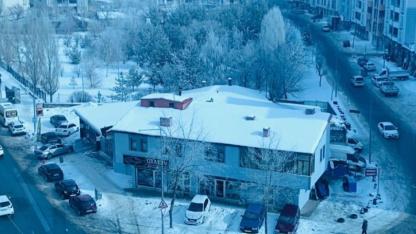 Kars’ta kış manzaraları devam ediyor