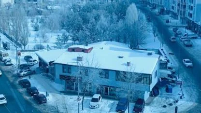 Kars’ta kış manzaraları devam ediyor