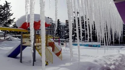 Kars'ta soğuk hava etkili oluyor