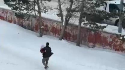 Selim'de evlat vefası gönülleri ısıttı