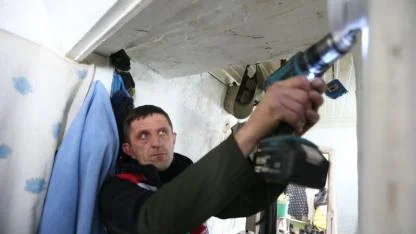 Kars'ta yaşlıların evine karbonmonoksit kalkanı