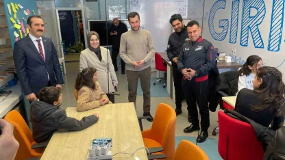 Kış bilim ve teknoloji kampı Erzurum’da gerçekleştirildi