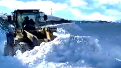 Kışın ilk hamlesini yapan araç kepçeler