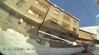 Kızakla kayarken otobüsün altında kalan çocuk hayatını kaybetti