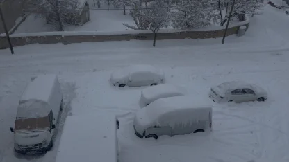 Patnos’ta kar hayatı durdurdu