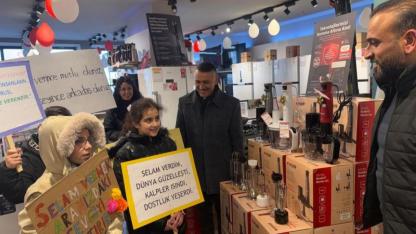 Patnos’ta selamlaşma kültürü sokaklara taşındı