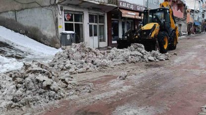 Posof’ta karla mücadele