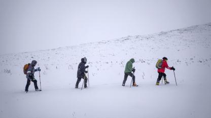 Sarıkamış şehitleri Yahni Dağı'nın zirvesinde anıldı