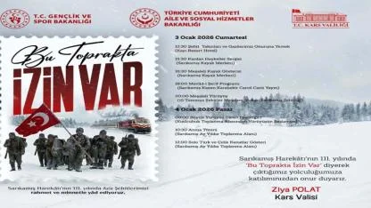 Sarıkamış Şehitlerini anma etkinlikleri başlıyor