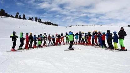 Sarıkamış’ın kristal karında şampiyonlar yetişiyor