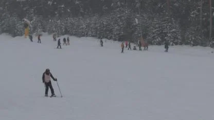 Sarıkamış’ta kayak ve snowboard keyfi